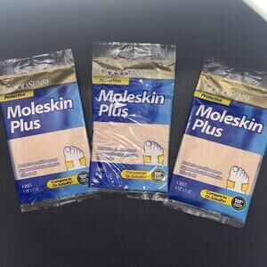 3 Pack GoodSense Moleskin Plus Sheets, 4 Ct